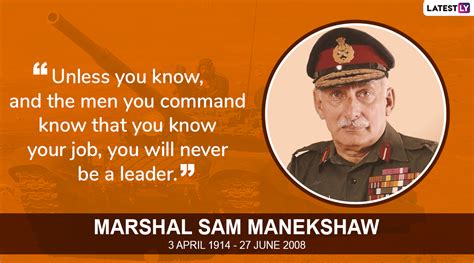 Field Marshal Sam Manekshaw 106th Birth Anniversary Remembering One Of