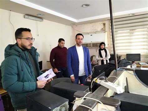 عمرو بدر يجري جولة بمؤسسة البوابة نيوز لعرض برنامجه الانتخابي