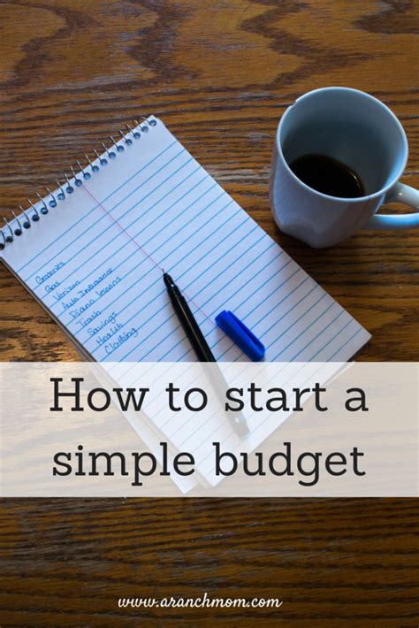 How to start a simple budget | Simple budget, Budget notebook, Simple notebook