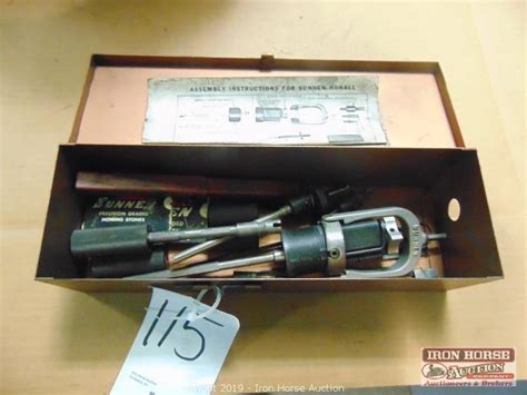 Brm, valve guide flexhone, 11/32, brm, valve guide flexhone, 3/8. Iron Horse Auction - Auction: Auction of Machine Shop Equipment and Tools in Statesville, NC ...
