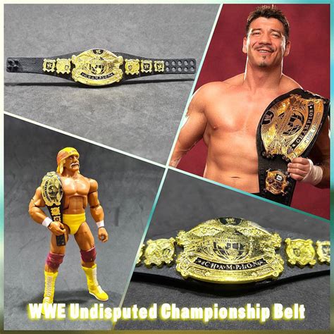 Wwe Mattel Championship Belts Titles For Figures Hobbies And Toys