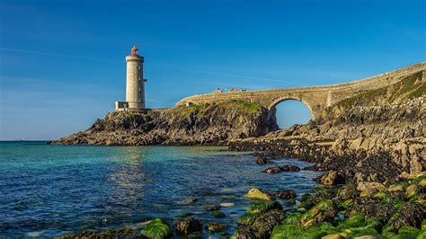 Coast Lighthouses Sea Architecture Oceans Bridges Rocks Nature