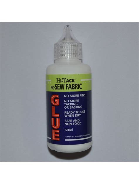Hi Tack No Sew Fabric Glue Glues And Adhesives Calico Laine