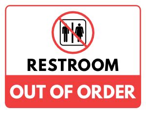 Free Printable Bathroom Sign Templates