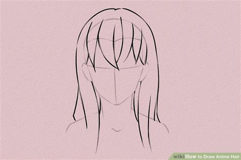 Anime Girl Hair Drawing At Explore