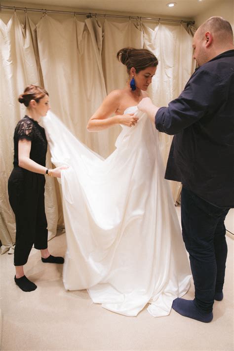 The Story Of Rosie Londoners Bespoke Wedding Dress