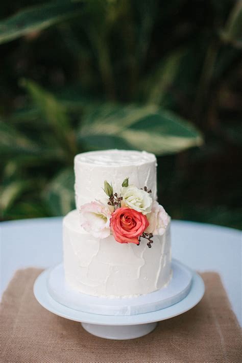 Are you looking for free two tier cake templates? Beautiful Al Fresco Wedding in Anaheim | Simple wedding ...