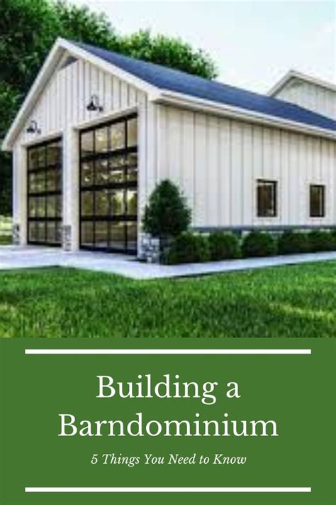 5 Things You Need To Know Before Building A Barndominium Metal