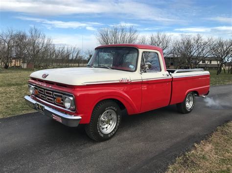 1964 Ford F100 Swb Fleetside V8 3 Speed Manual Ac Sold Motorious