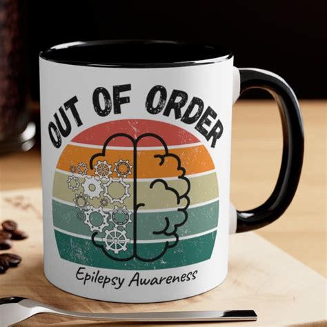Custom Funny Seizure Awareness Coffee Mug Epilepsy Gift Non Etsy