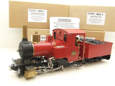 G Scale Roundhouse 45mm Gauge Brass Red 0 4 0t Billy Loco And George