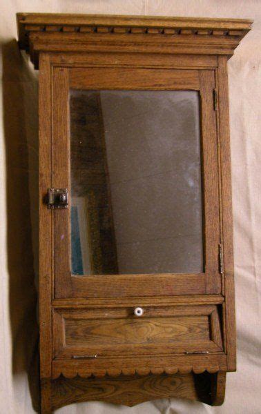 Bathroom vanity the cabinet features a classic style oversize wood medicine cabinet medicine cabinets home about old medicine cabinet with a new metalfinish frames in a regular. Vintage Medicine Cabinet | 114: ANTIQUE VICTORIAN MEDICINE ...