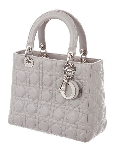 Christian Dior Medium Lady Dior Bag Handbags Chr58524 The Realreal