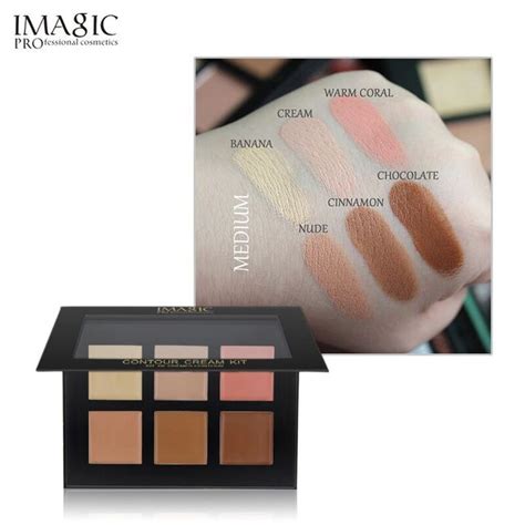 Imagic Contour Palette Kit Concealer Cream Pro Makeup Palatte 6 Colors