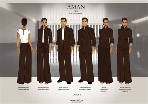 Aman Spa The Connaught Hotel Uniform Spa Uniform Hospitality Uniform