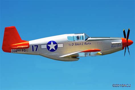 Tuskegee Airmen P 51 Fighter Plane Photograph By Albert Chester