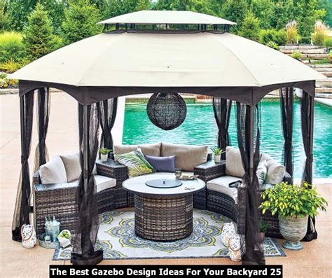 19 Ideas For Gazebos Backyard That Will Create A Beautiful Outdoor