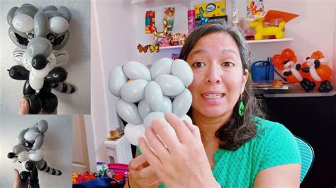 Raccoon Balloon Tutorial Using A Quick Link Youtube Balloons