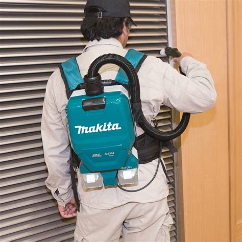 Makita Cordless Backpack Vacuum 70 Cfm Vacuum Air Flow 99 Lb Wt 69