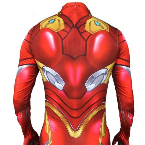 Iron Man Avengers Endgame 2019 Jumpsuit Cosplay Costume