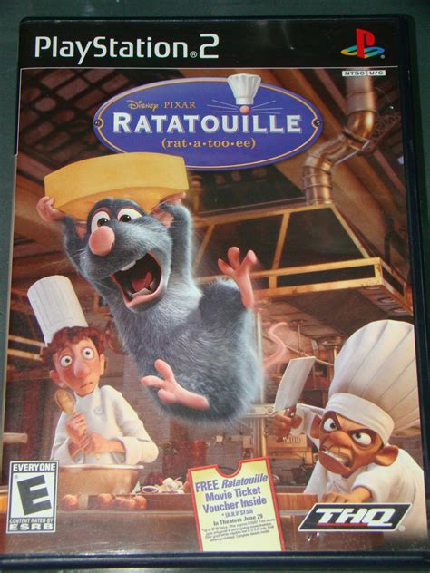 Playstation 2 Thq Disney Pixar Ratatouille Complete With