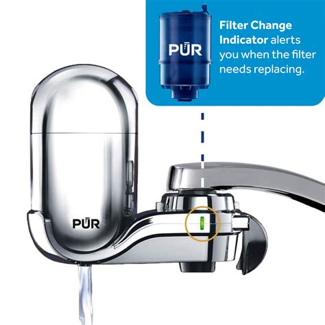 Pur Fm 3700 Advanced Faucet Water Filter Chrome Buy Online In United