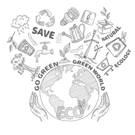 Buy 5 Ace Globe Environment Sticker Postersave Environmentno Plastic