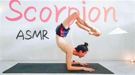 Scorpion Pose Vrschikasana Asmr Yoga With Yong Youtube