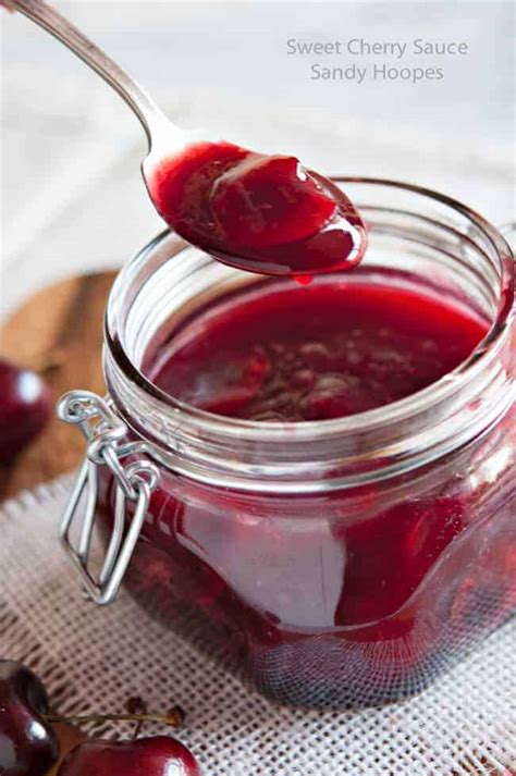 Sweet Cherry Sauce Recipe For Any Dessert Everyday Southwest