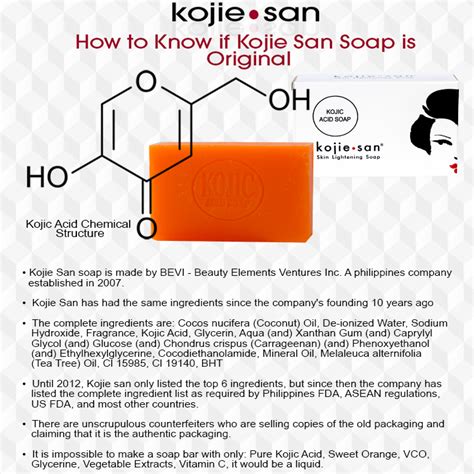 You only need to fit it with your usual bath schedule as the more you use it, the more it gives a result. Kojie San Skin Lightening Kojic Acid Soap 2 Bars - 65g