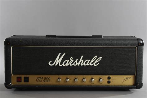 1983 Marshall Jcm 800 2204 50 Watt Tube Head Verticle Inputs Guitar