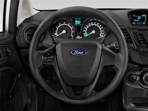 Both are available in s, se and titanium trim levels. Image: 2017 Ford Fiesta SE Sedan Steering Wheel, size ...