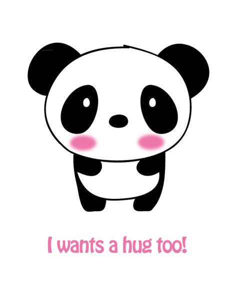 Panda Hug By Rukia700 On Deviantart