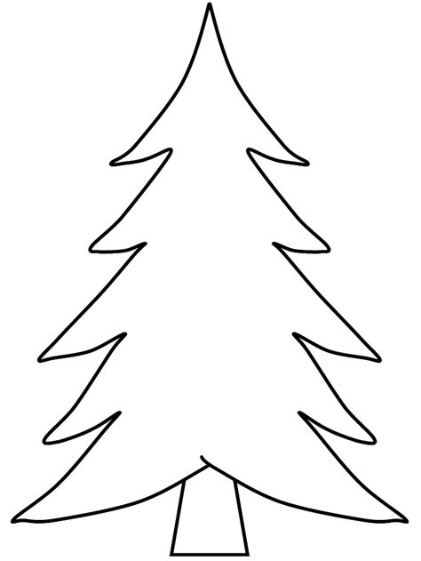 Kids Under 7 Pine Trees Coloring Pages