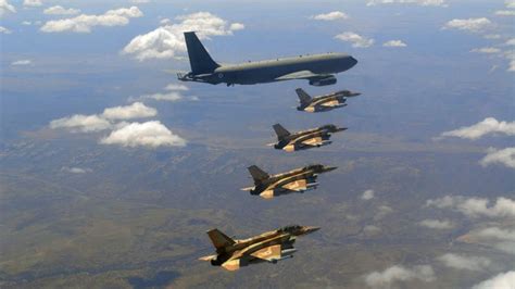 Report In 1st Us Refuelers To Take Part In Major Israeli Drill For