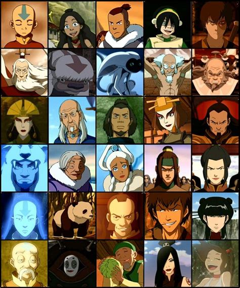 Atla♥ All This Characters Are Epic D The Last Airbender Characters