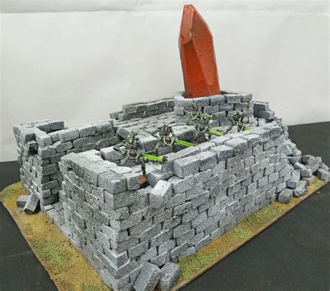 Diy Hobby Kit Wargaming Terrain Ruins And Buildings Warhammer 40k