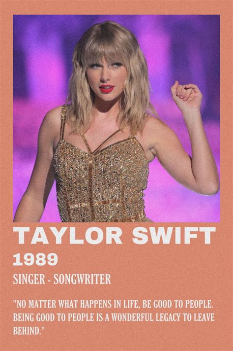 Taylor Swift By Scarlettbullivant Movie Posters Minimalist Singer