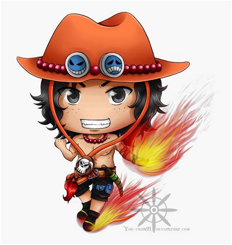 Image Gallery One Piece Chibi Ace Même One Piece Ace Hd Png Download
