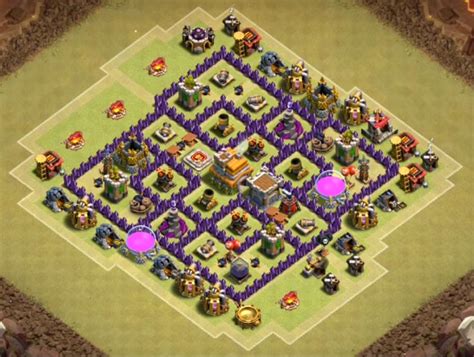 Most of the clashers spend their much time at this town hall 7 level, hence it's a common problem for every town hall 7 player that the base may be fully wrecked. 7+ Best Town Hall 7 War Base Designs 2019
