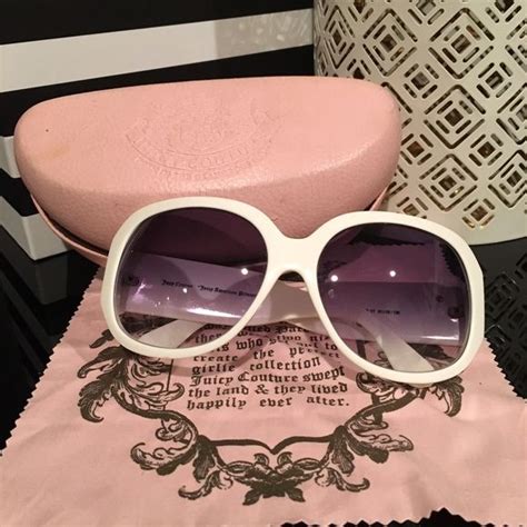 White Juicy Couture Sunglasses Couture Sunglasses Juicy Couture Juicy Couture Accessories