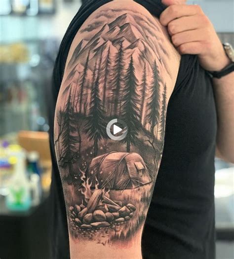 101 Amazing Nature Tattoo Ideas That Will Blow Your Mind In 2021 Forest Tattoo Sleeve Nature