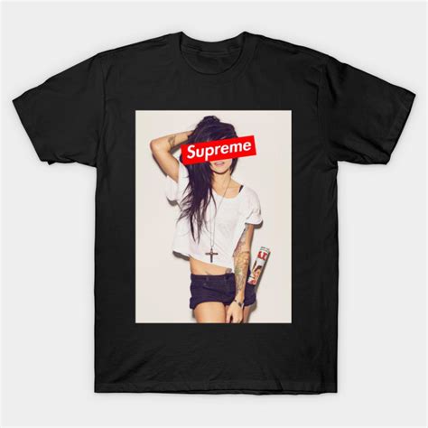 Supreme Girl Model Supreme New York T Shirt Teepublic