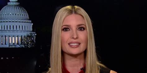 Ivanka Trump Says President Trumps Policies Are Lifting The Lives Of