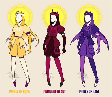 God Tier Redesign Canon Princes By Angsty Artist On Deviantart