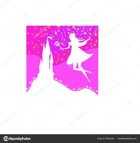 Magic Fairy Tale Princess Castle Stock Vector by ©PantherMediaSeller