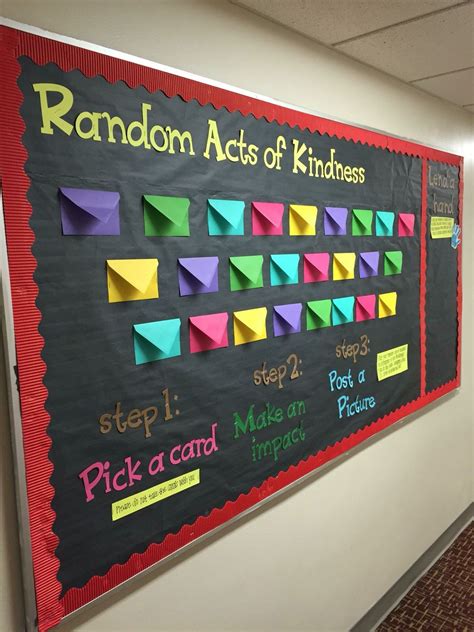 Random Acts Of Kindness Classroom Bulletin Boards School Bulletin