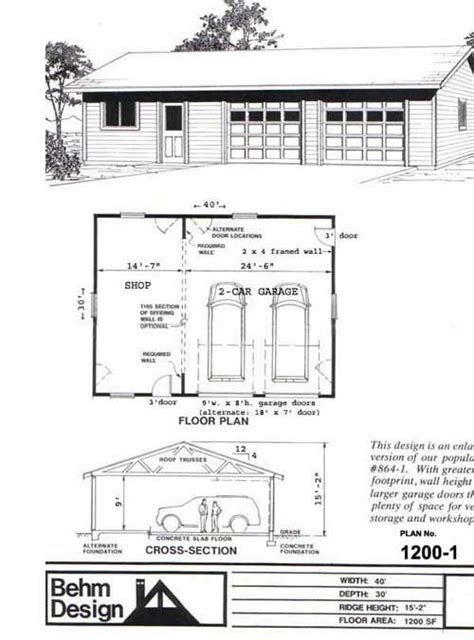 Storage Building Plans 30x40 Woodworking Projects And Plans