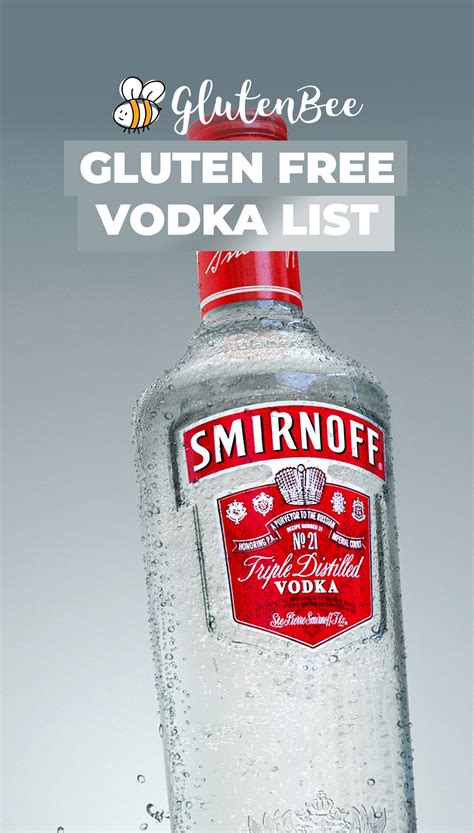 Gluten free vodka brands | sugar free & organic vodka. Gluten Free Vodka List - GlutenBee