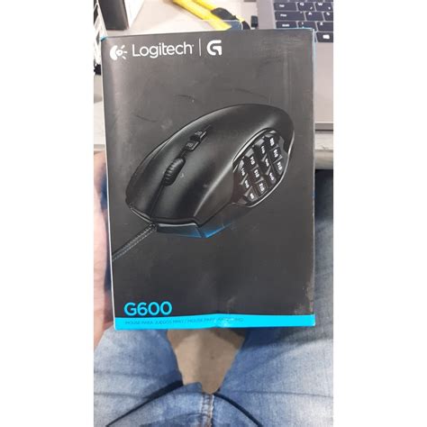 Mouse Gamer Mmo Logitech G600 Com Iluminacao Rgb Tecnologia Lightsync
